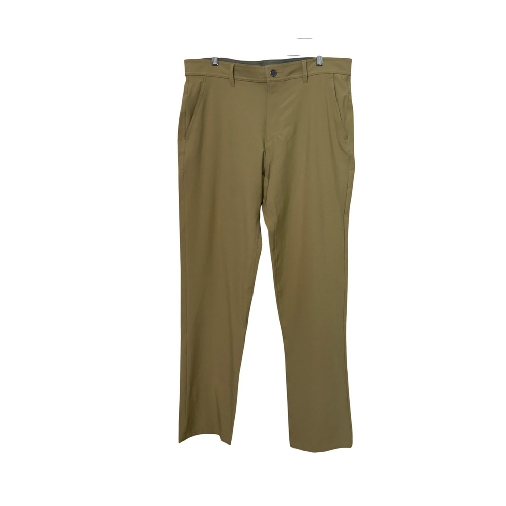 Free Fly Nomad Pants Mens 36x34 Khaki Tan Stretch Performance Outdoor Trousers